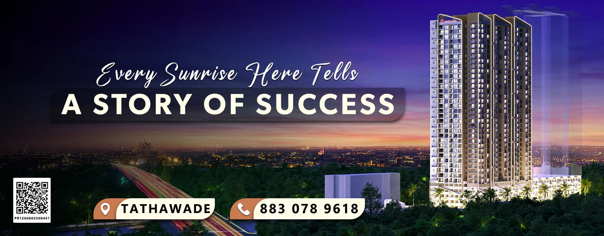 Harivishva Skyfinia Tathawade Desktop Banner